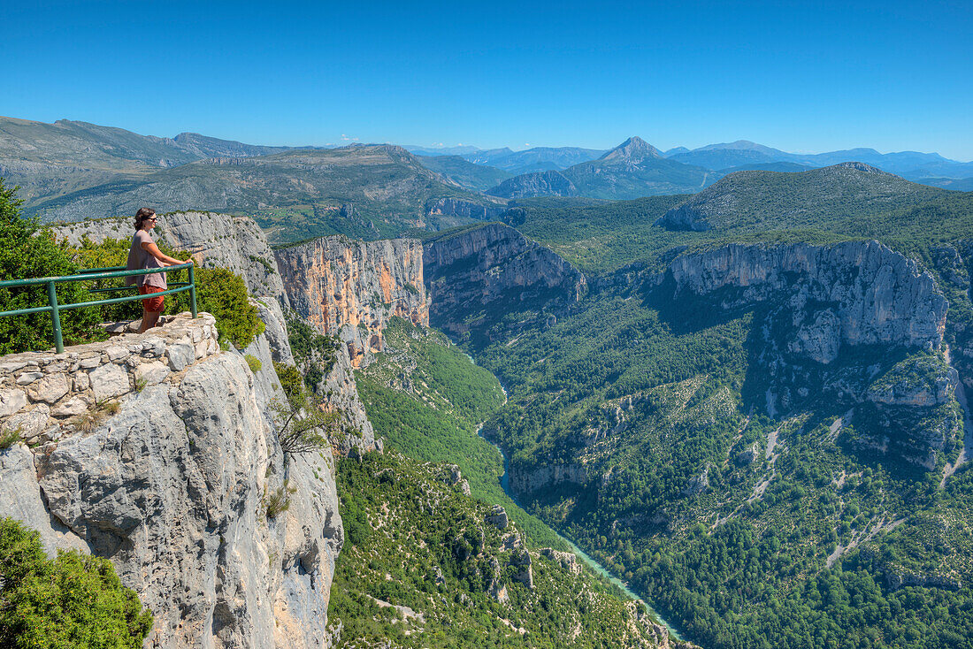 Verdon canyon, Provence-Alpes-Cote d'Azur, France