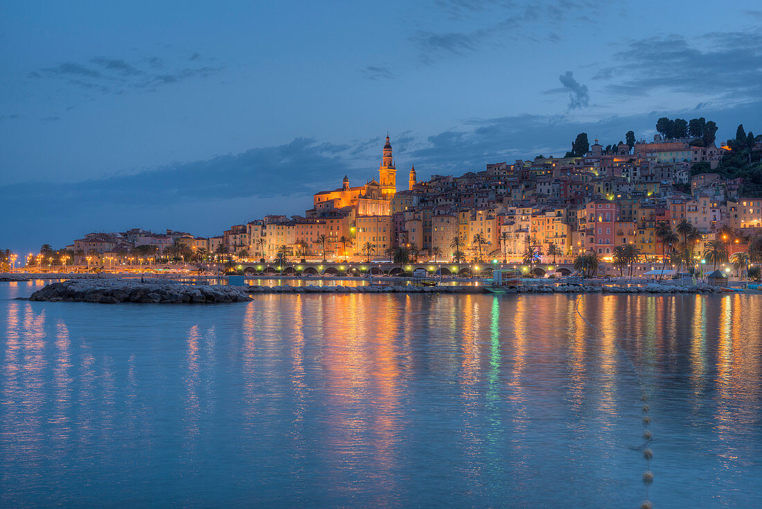 Baslique St. Michel, Menton, Provence-Alpes-Cote d'Azur, France