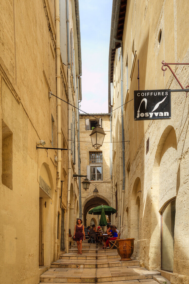 Rue du Bras de Fer,  Montpellier, Herault, Languedoc-Roussillon, France