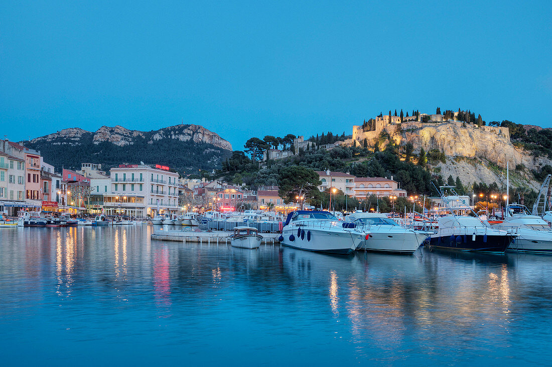 Hafen, Cassis, Alpes-Maritimes, Provence-Alpes-Côte d'Azur, Frankreich