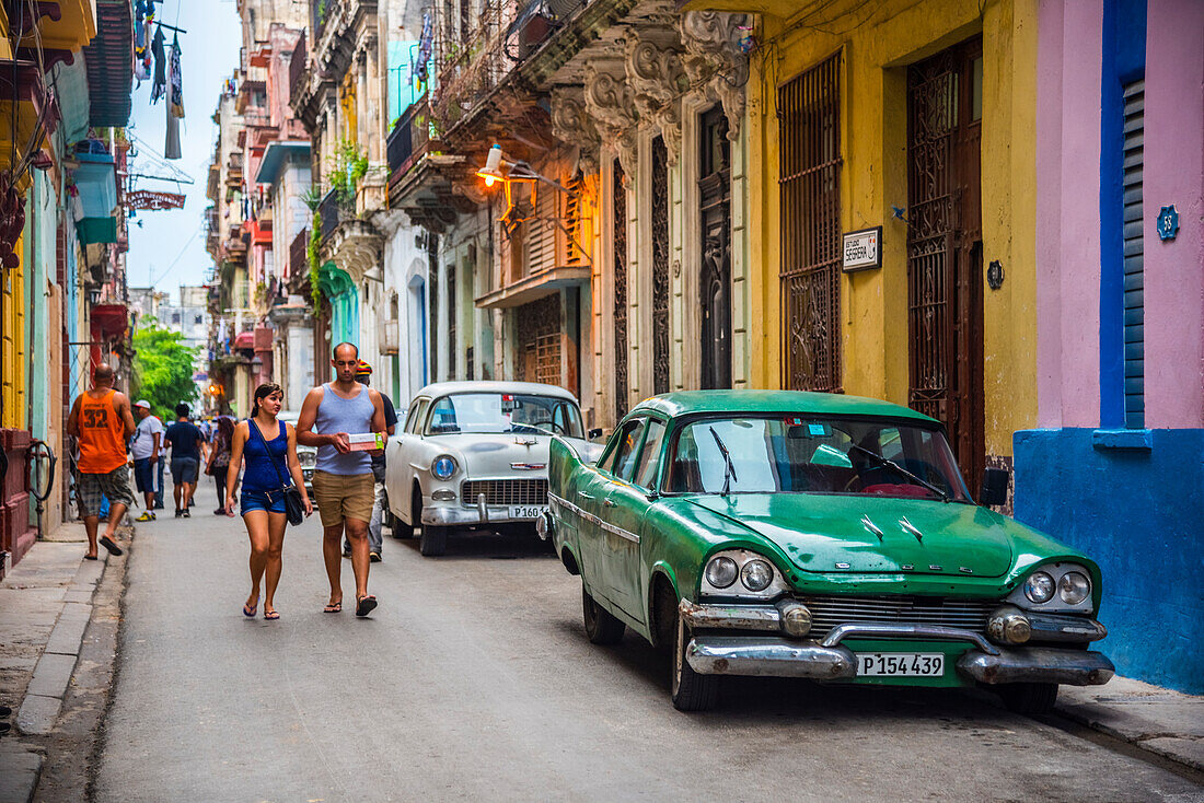 La Habana Vieja (Old Havana), UNESCO World Heritage Site, Havana, Cuba, West Indies, Caribbean, Central America