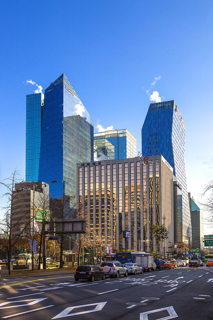 Korea , Seoul City, Euljiro Avenue.