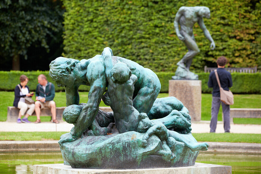 Ugolin, sculpture by Auguste Rodin. Rodin Museum. Paris. France.