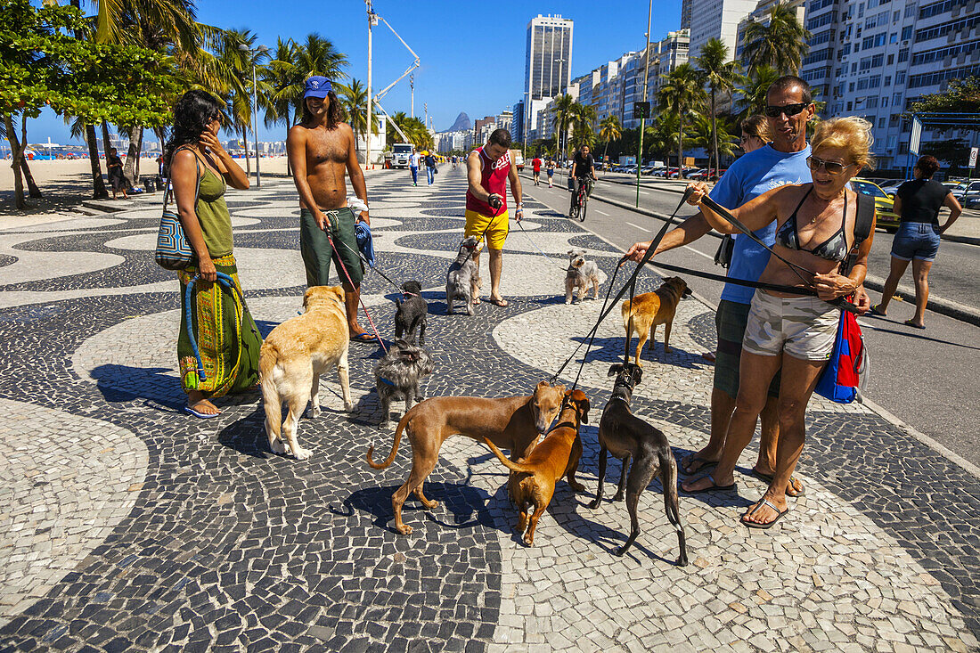 Copacabana beach, Rio de Janeiro, Brazil