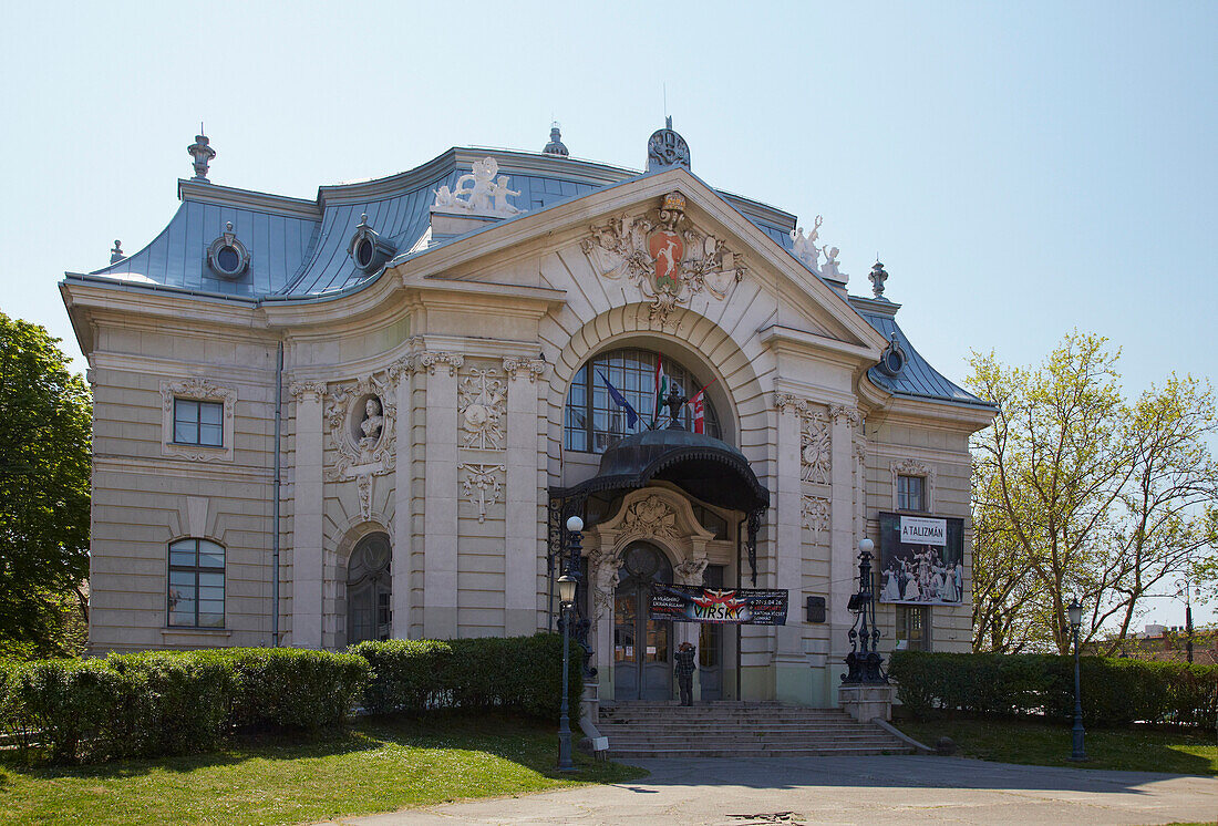 Theater in Kecskemét , Donau , Ungarische Tiefebene , Ungarn , Europa
