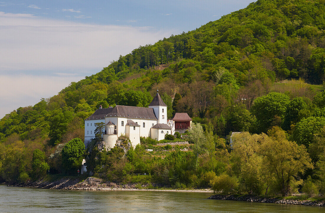 Monastery at Schönbühel, Wachau , River Danube , Niederösterreich , Lower Austria , Austria , Europe