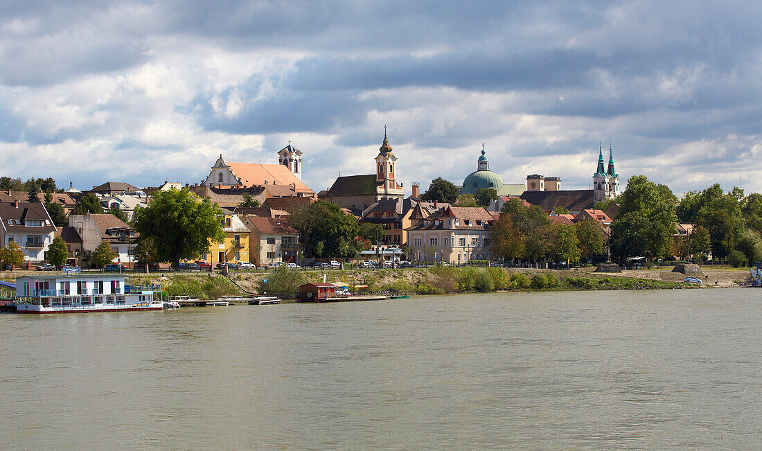 View at Vàc , River Danube , Hungary , Europe