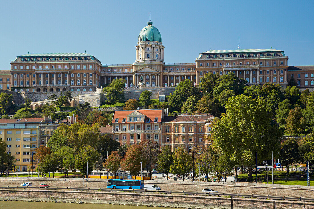 Burgpalast in Buda , Budapest , Donau , Ungarn , Europa