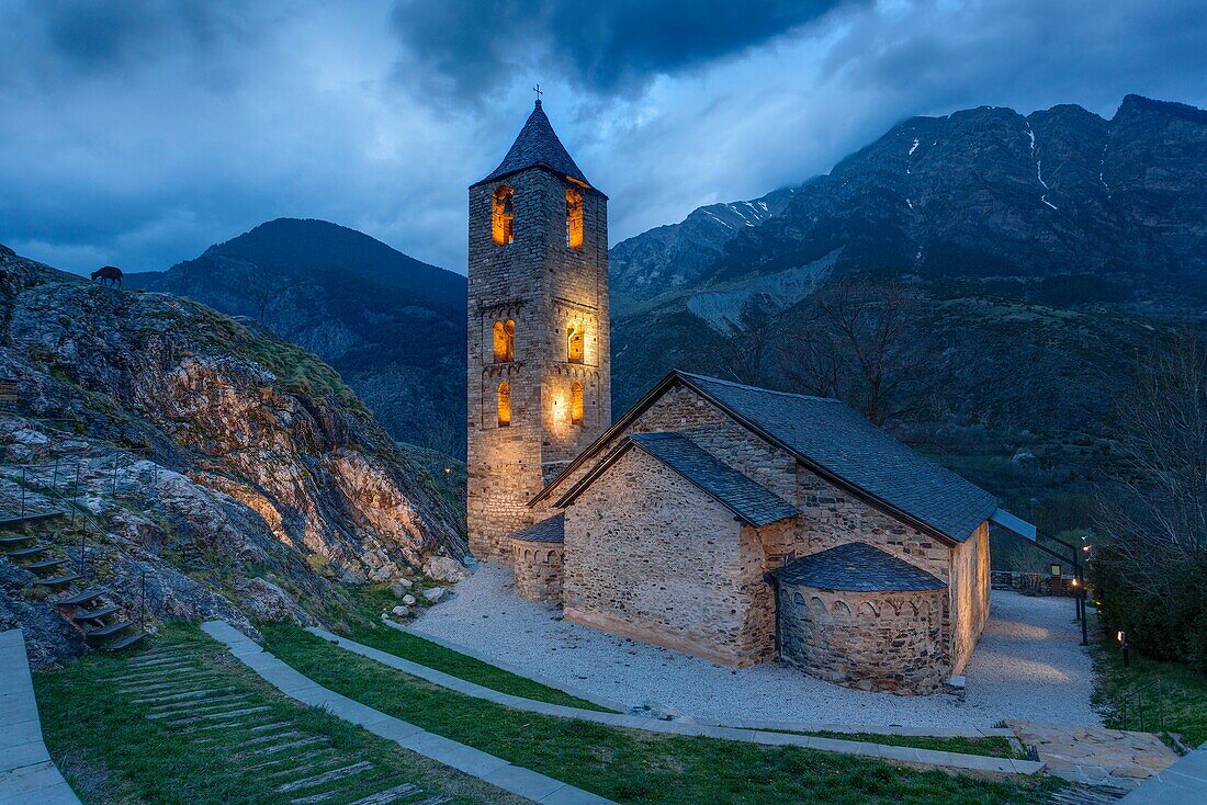 Church of Sant Joan de Boí. Boí. Lleida. Spain.