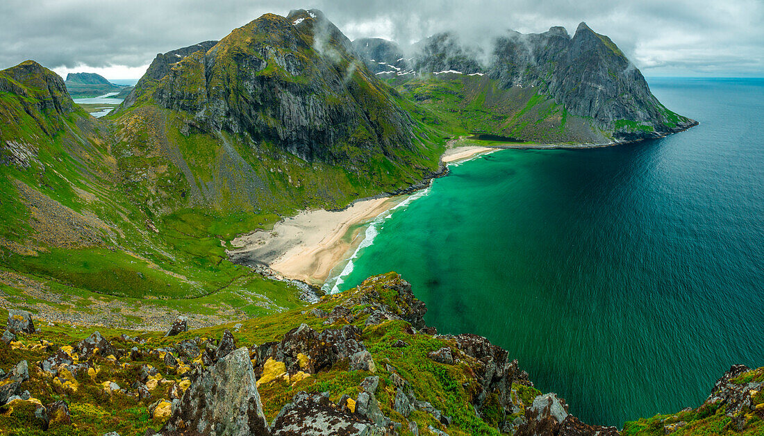 Kvalvika, Lofoten Islands, Norway