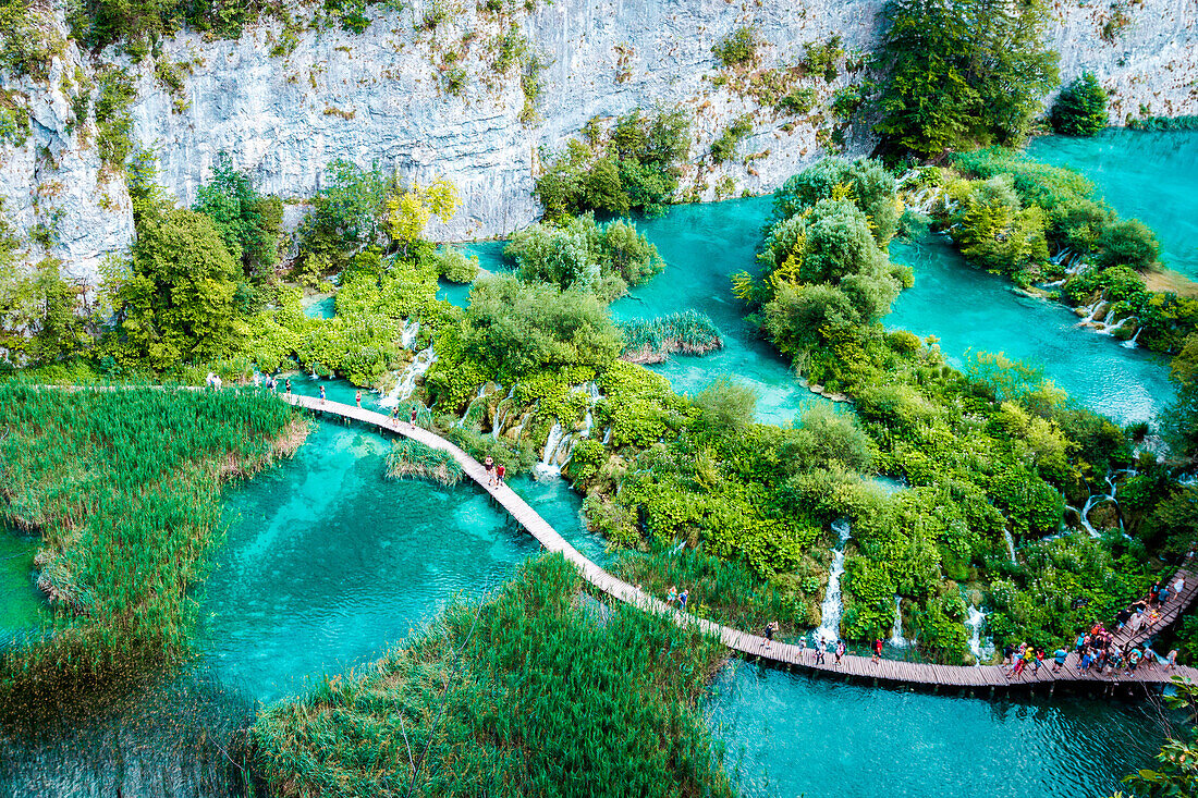 Plitvice Lakes National Park, Croatia, Europe.