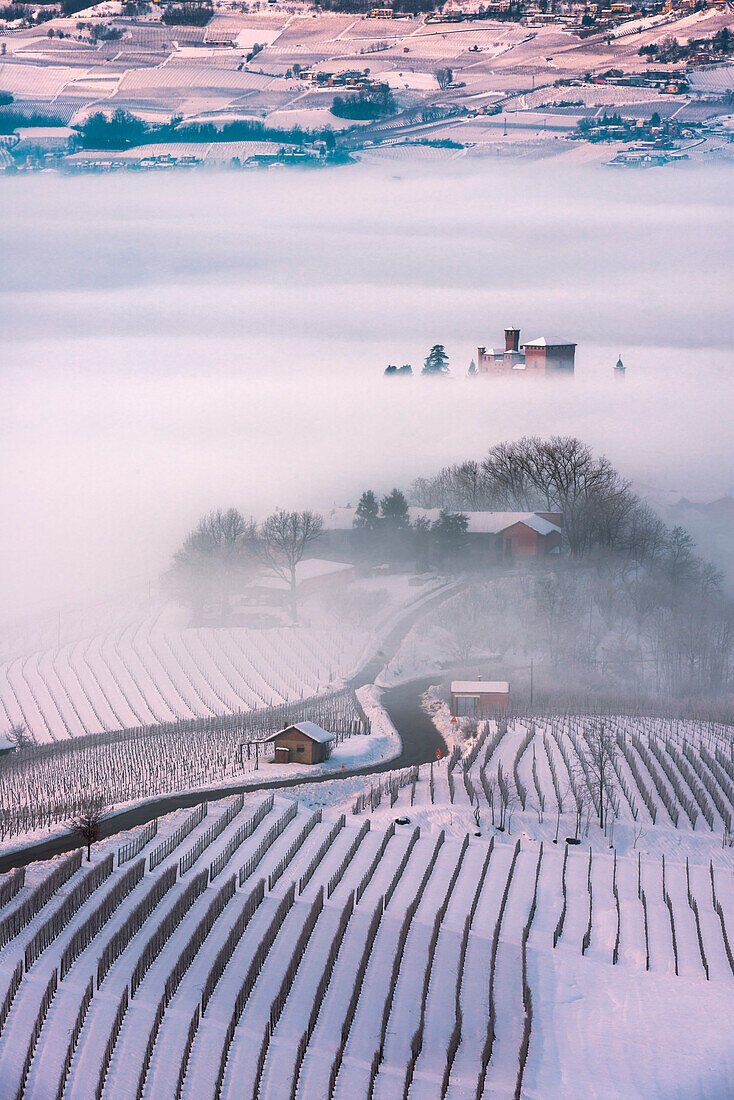 Italy, Piedmont, Langhe, Cuneo district, Grinzane Cavour