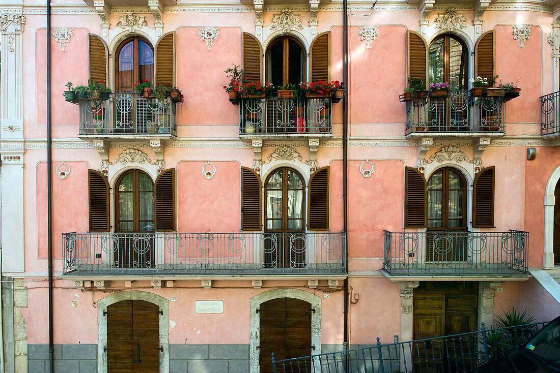 a well restored house in the town of Pratola