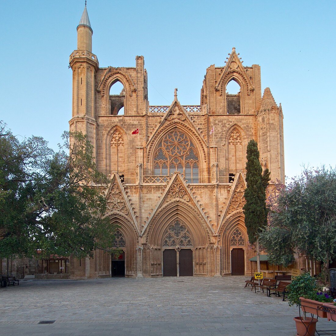 St. Nicholas Cathedral, today Lala Mustafa Pa?a Camii, Famagusta, Gazimagusa
