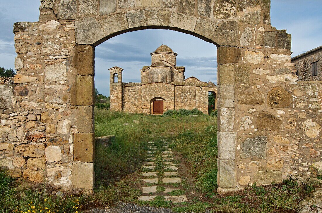 Panaghia Kanakarya byzantinische Kirche in Boltasli, Karpaz Halbinsel, Nord-Zypern