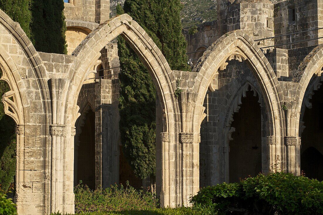 Bellapais monastry near Girne,  North Cyprus