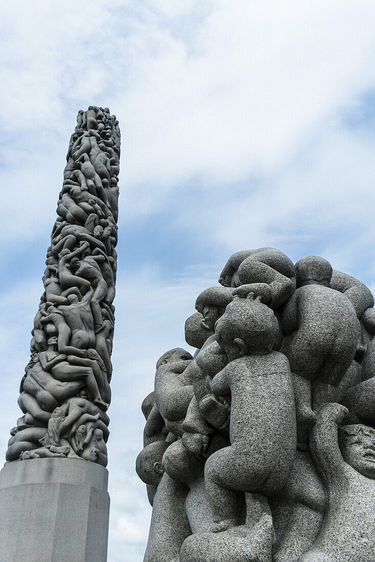 Vigeland Park, Oslo, Norway, Europe.