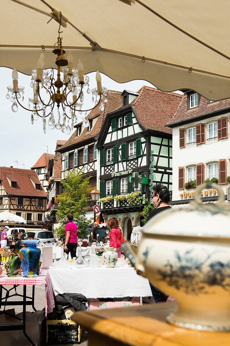 Obernai, Département Bas-Rhin, Elsass, Frankreich