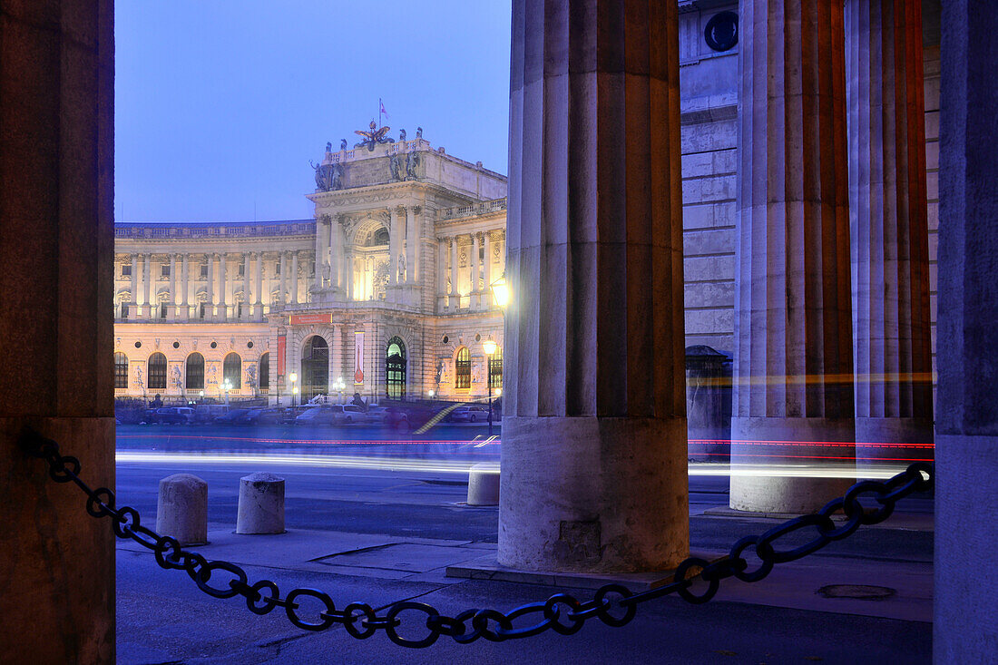 Hofburg am Heldenplatz, Wien, Österreich