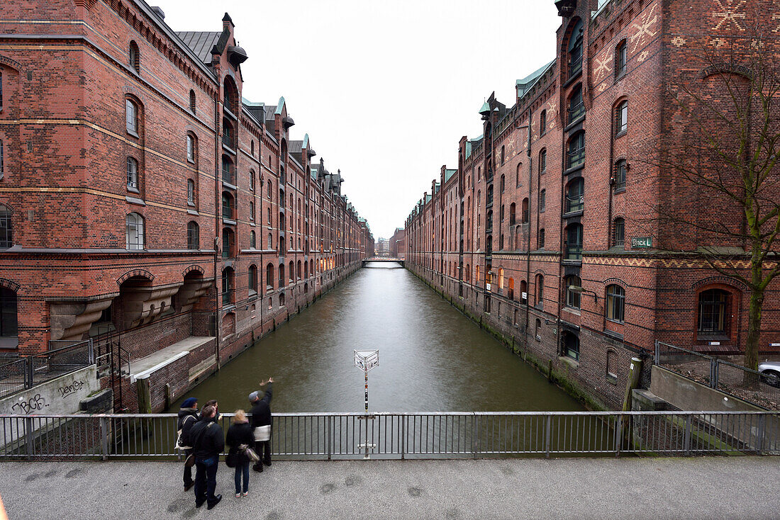 warehouse district, Hamburg, Germany