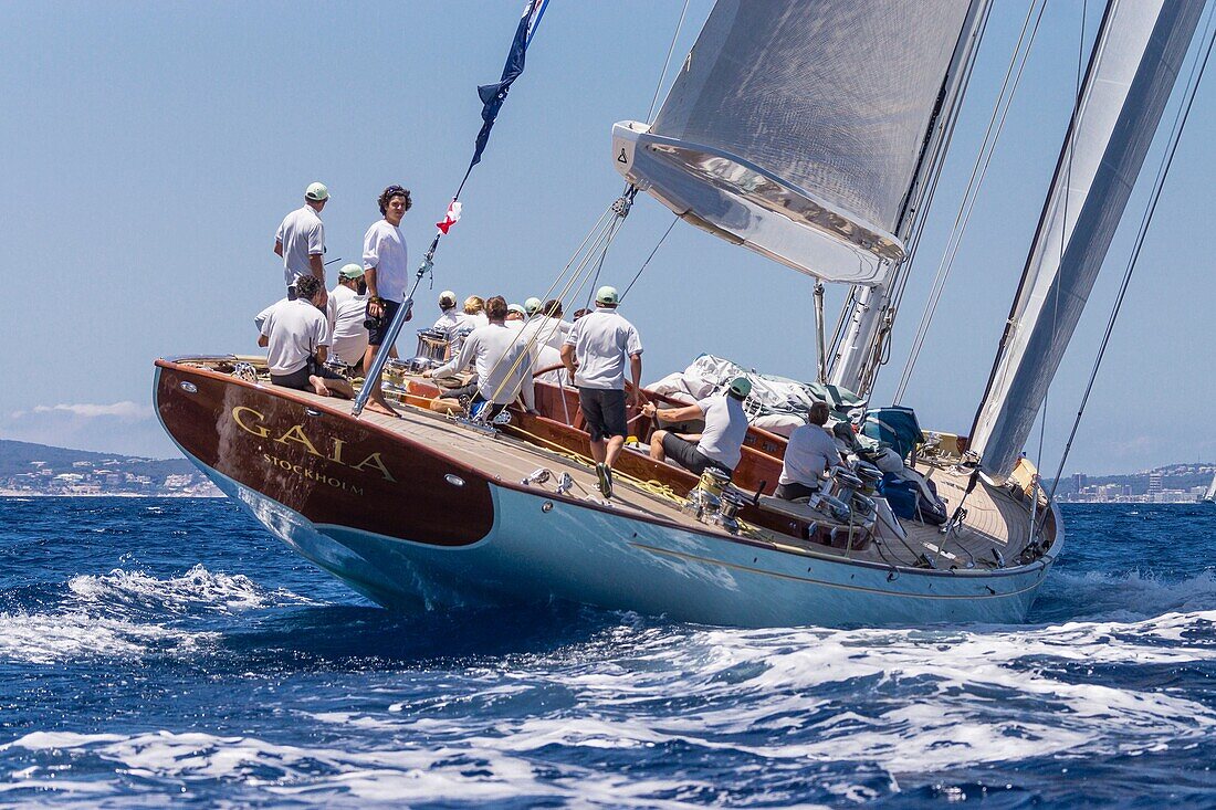 The Superyacht Cup Palma, bahia de Palma, Mallorca, balearische Inseln, Spanien, Europa