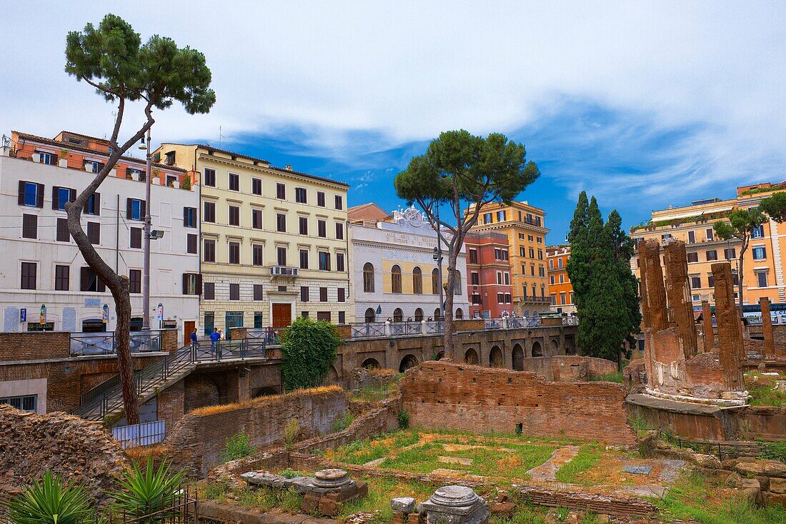 Area Sacra, Largo di Torre, Argentina square, Rome, Lazio, Italy, Europe.