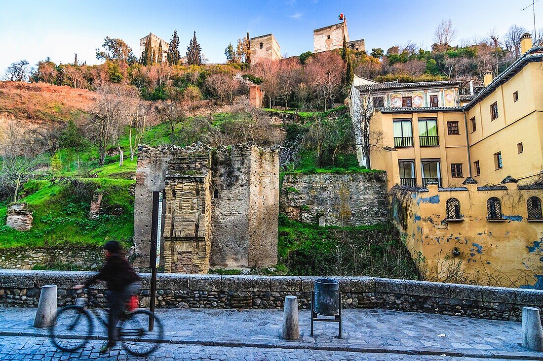 Street scene, Granada, Spain.