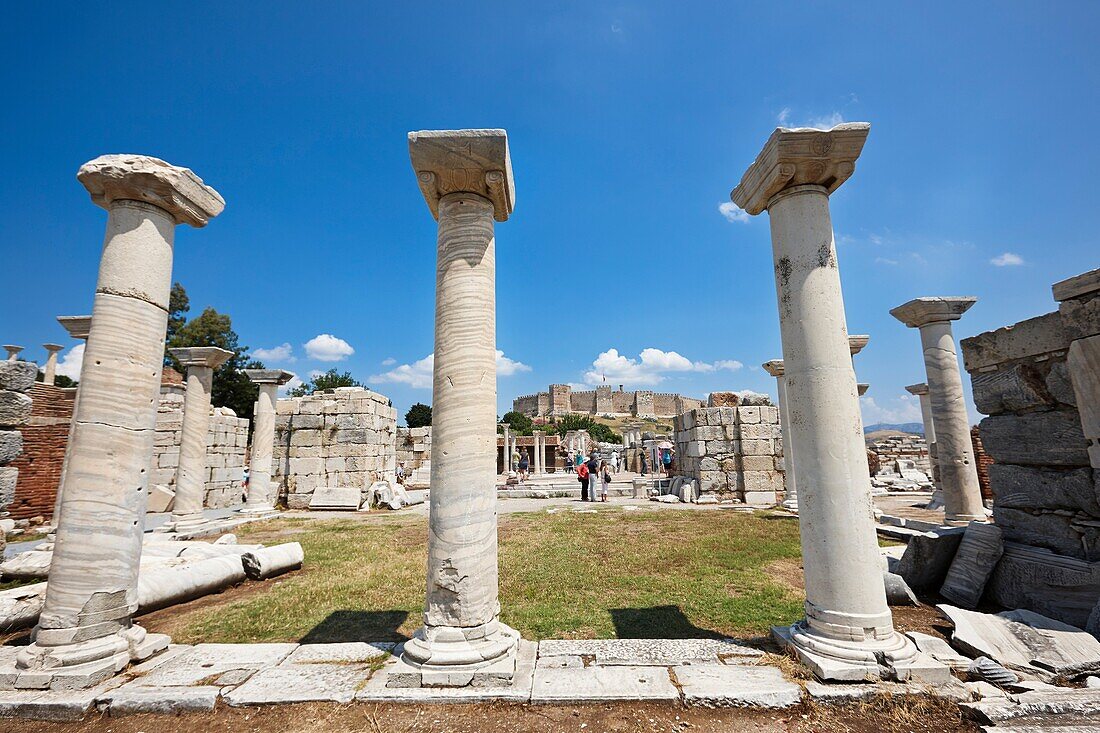 Ruins of the Basilica of Saint John. Selcuk, Turkey.