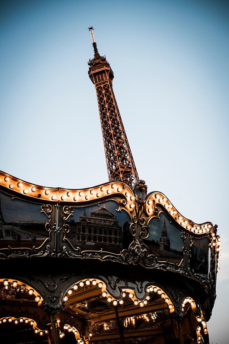 Eiffel Tower, Paris, France.