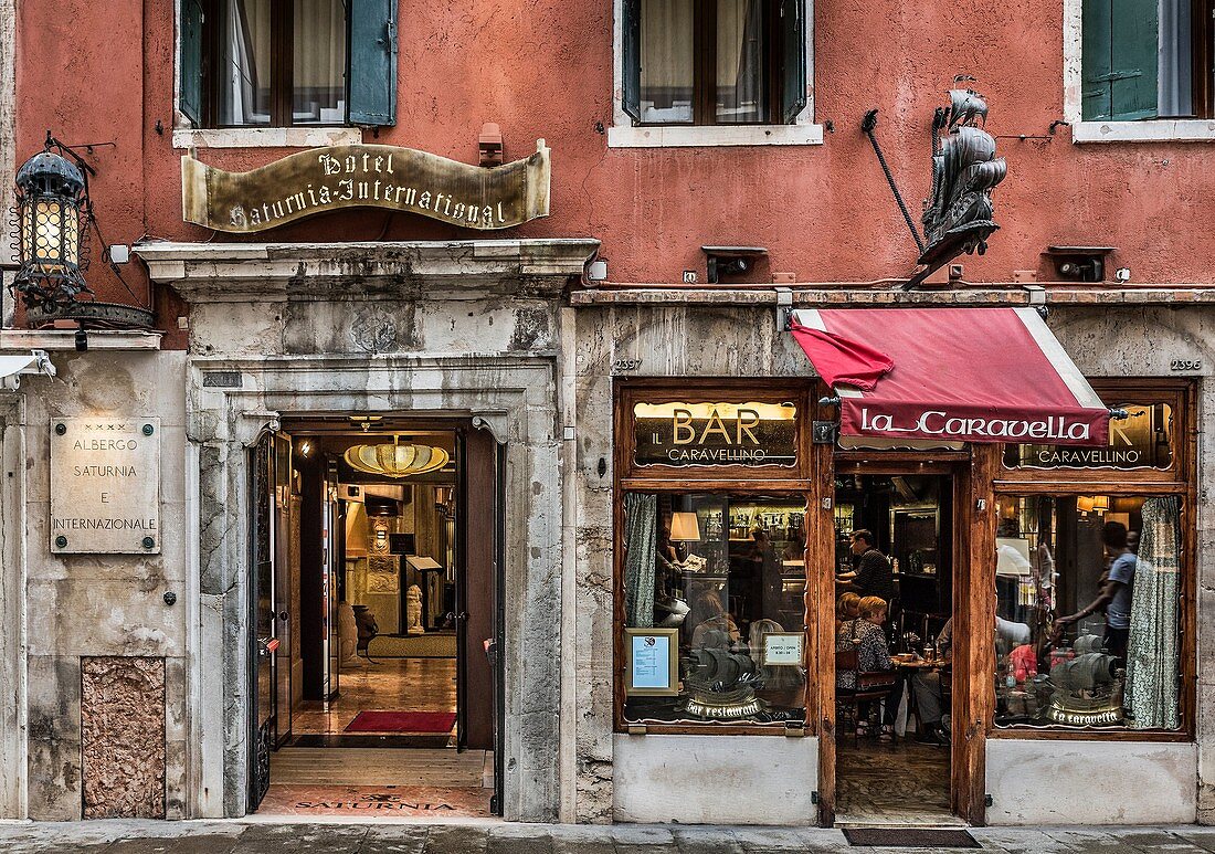 La Caravella restaurant, Venice, Italy.