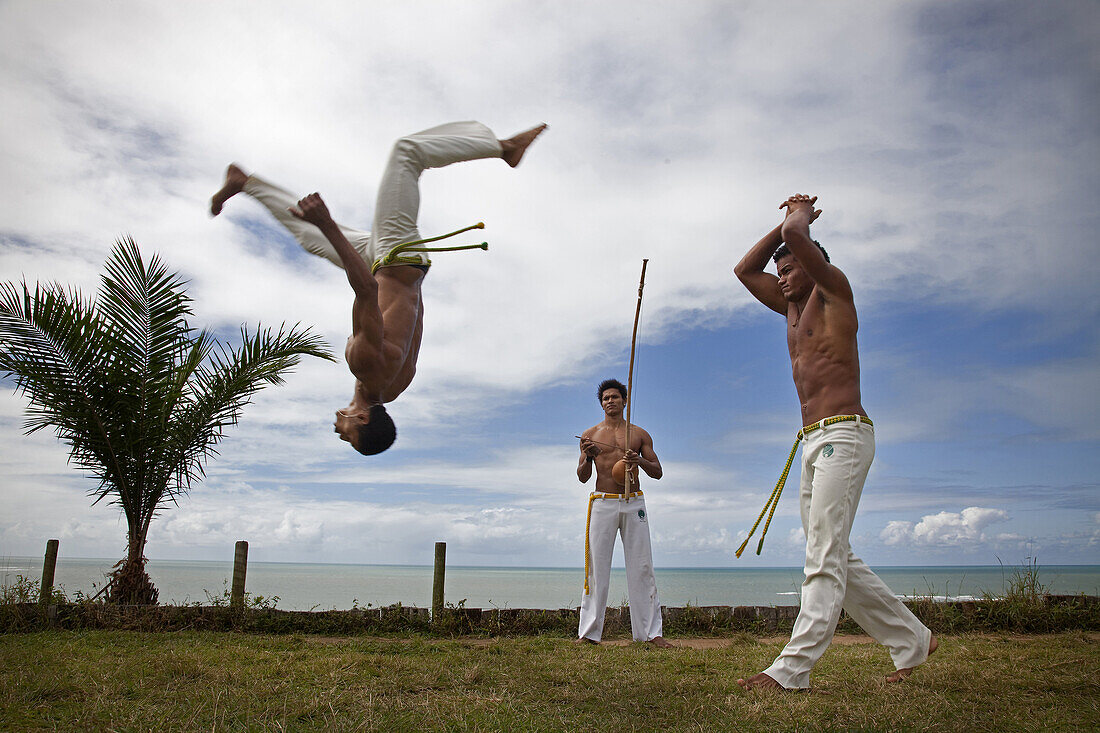 Capoeira, Trancoso. Salvador de Bahia. Brazil.