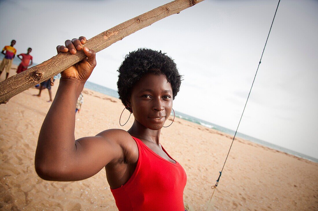 Woman of Digbeu, Ivory coast.