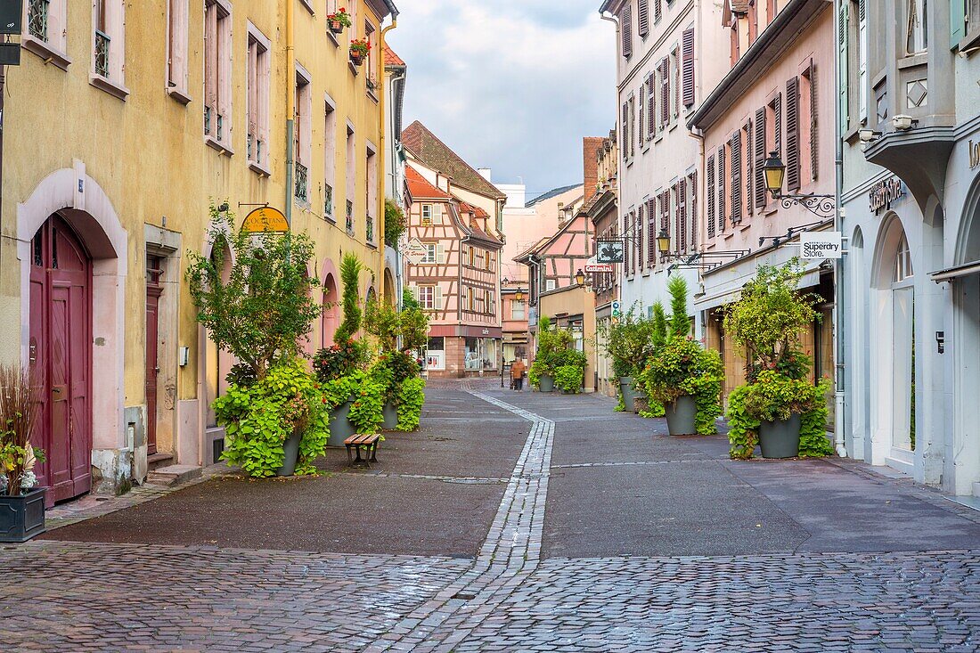 Old town in Colmar, Alsace, France, Europe.