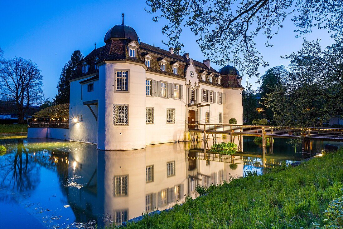 Bottmingen Castle, Canton of Basel-Land, Switzerland.