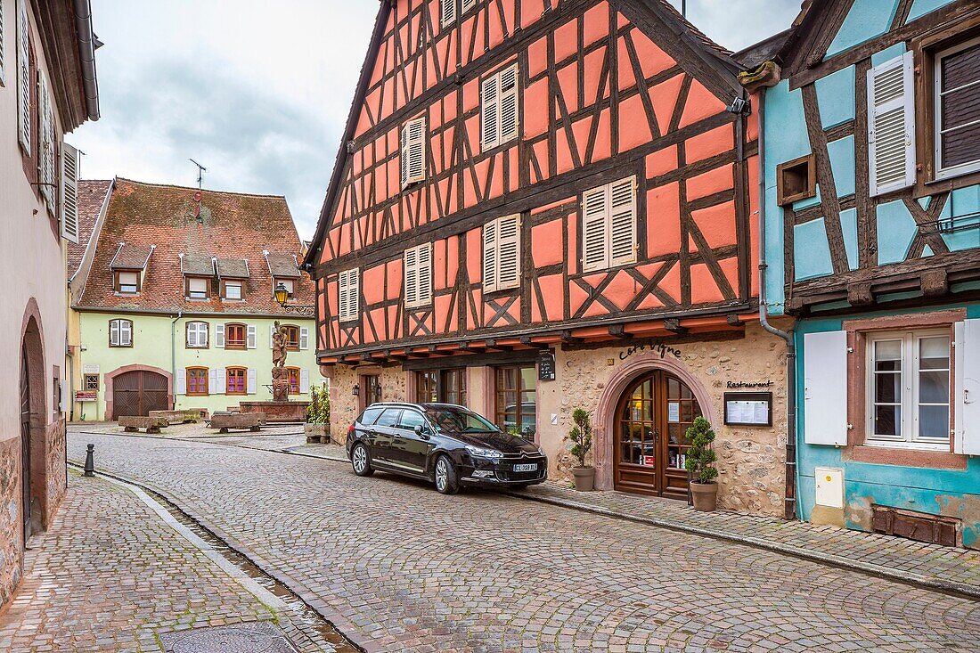 Kientzheim, Haut-Rhin, Alsace, France, Europe.