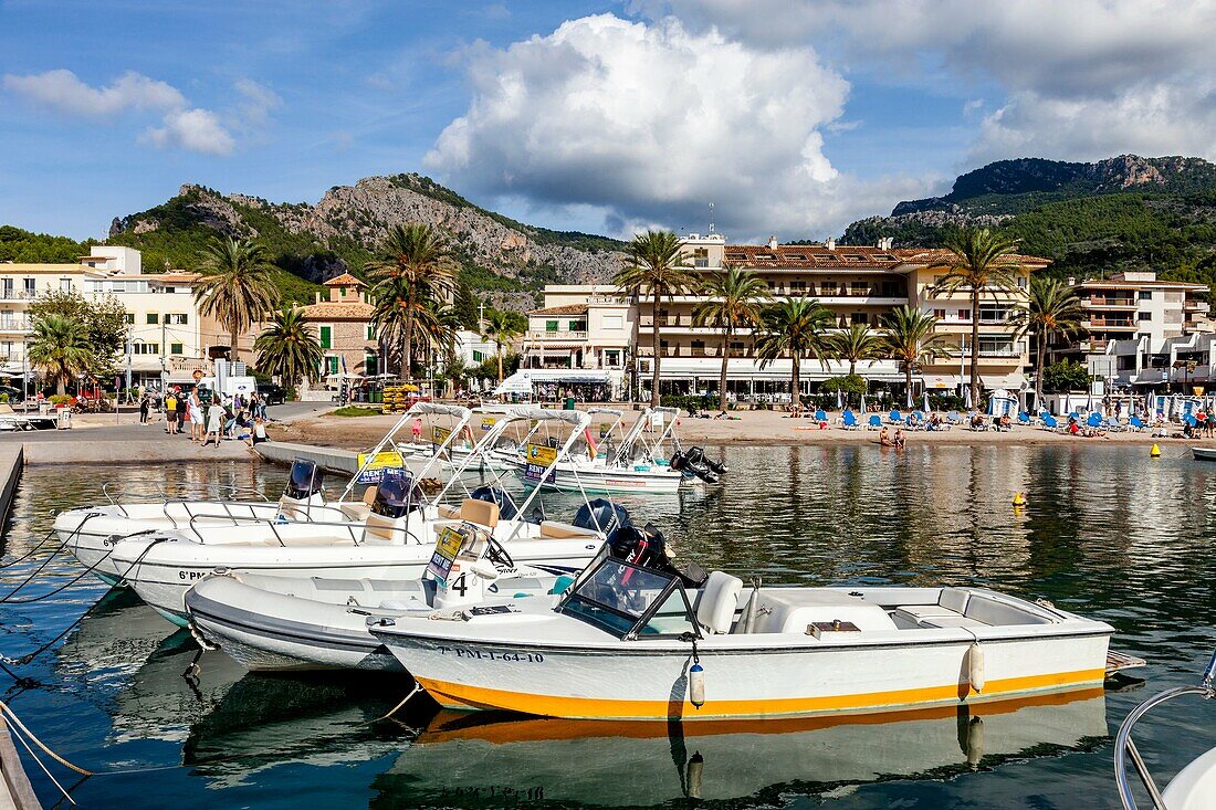 The Harbour, Port de Soller, Mallorca - Spain.