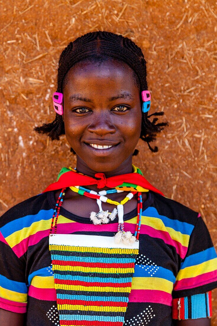 A Girl From The Ari Tribe At The Key Afer Thursday Market, The Omo Valley, Ethiopia.