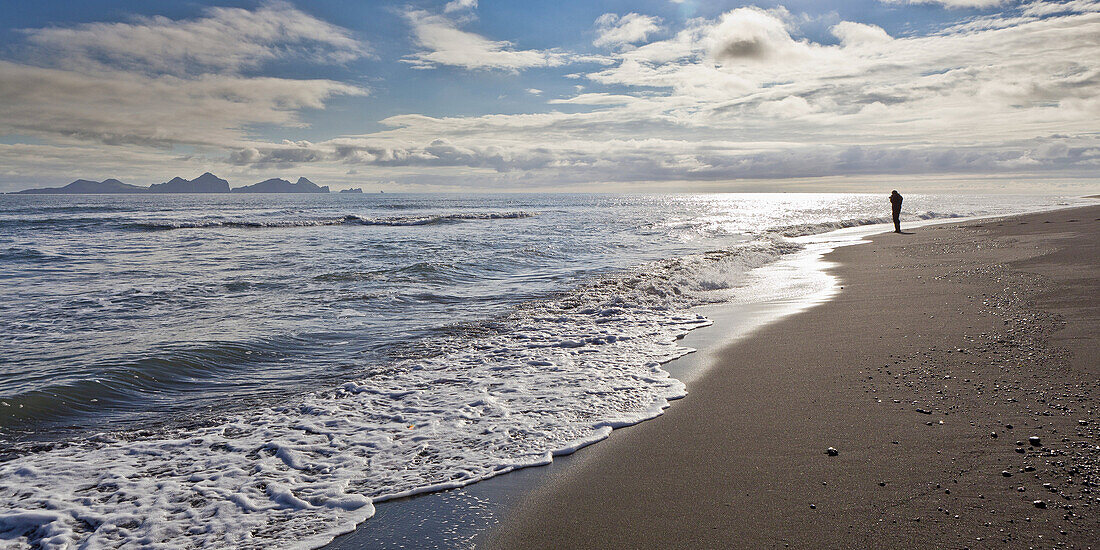 Bakkafjara Beach, South Coast, Iceland.