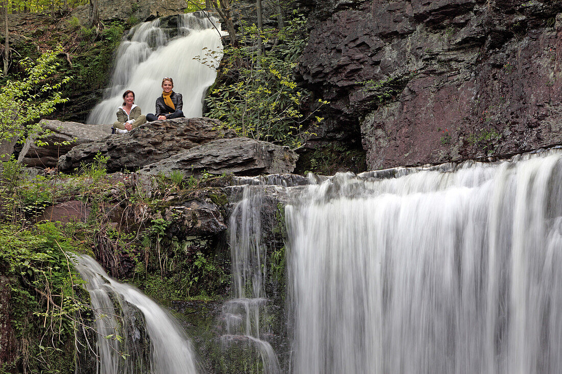 Glen Onoko Falls, Lehigh Falls, Jim Thorpe, Pennsylvania