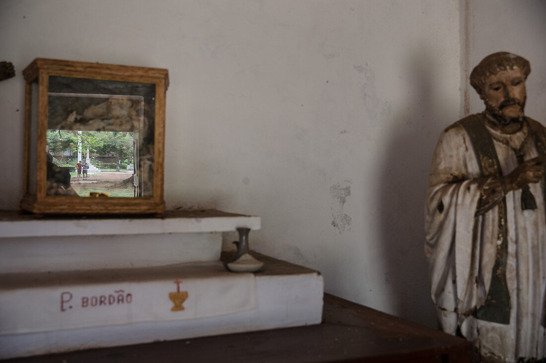 Kleiner einfacher Altar, Sao Tome, Sao Tome und Príncipe, Afrika