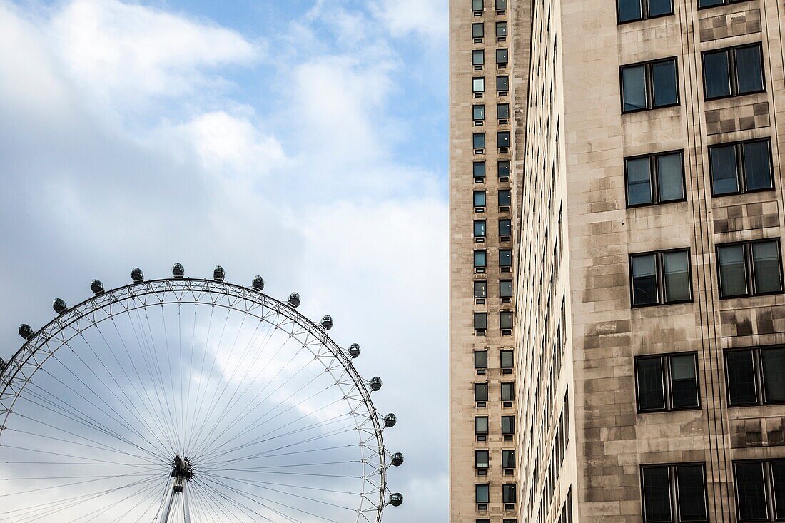 Shell Centre Upstream Building in London, UK.