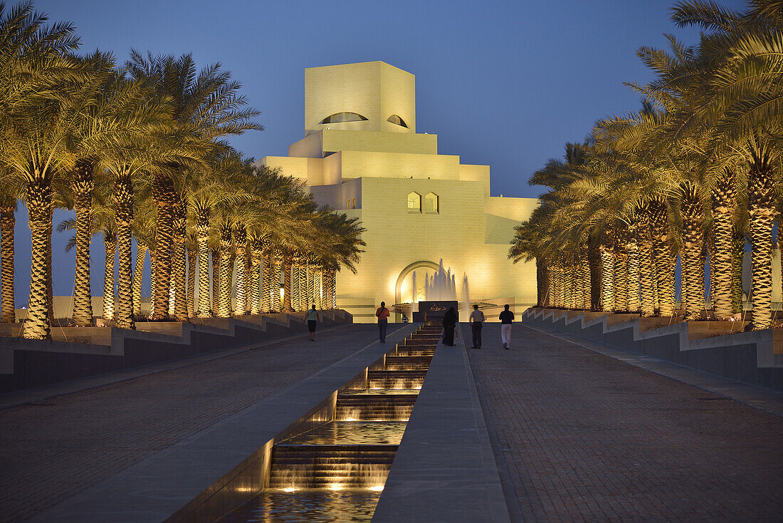 Doha. Qatar. Museum of Islamic Art designed by I.M.Pei.