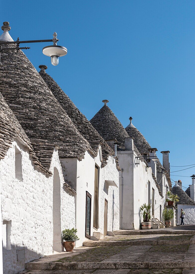 Trulli houses at Alberobello, Puglia, Italy.