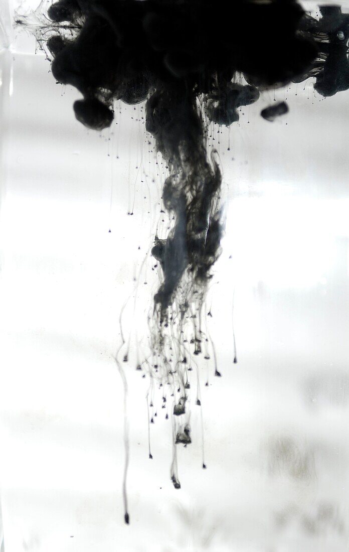 Inkblot diluted in water
