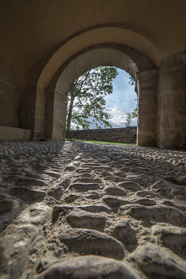 Virgen del Agua hermitage in Peñarroya de Tastavins, Matarranya, Teruel, Aragón, Spain.