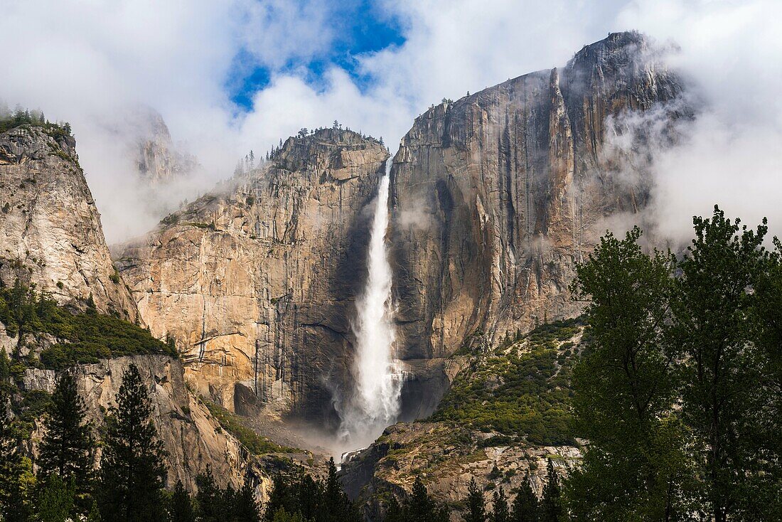 Yosemite Fall, Yosemite National Park, California USA.