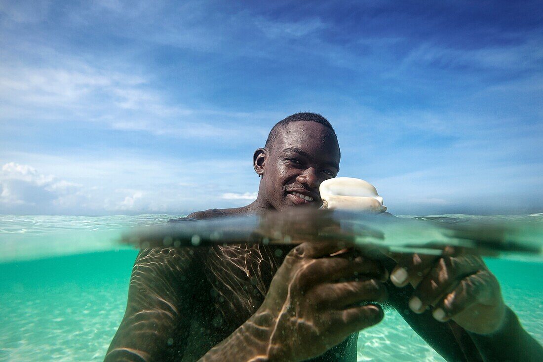 Bread and Butter Caye. belize.