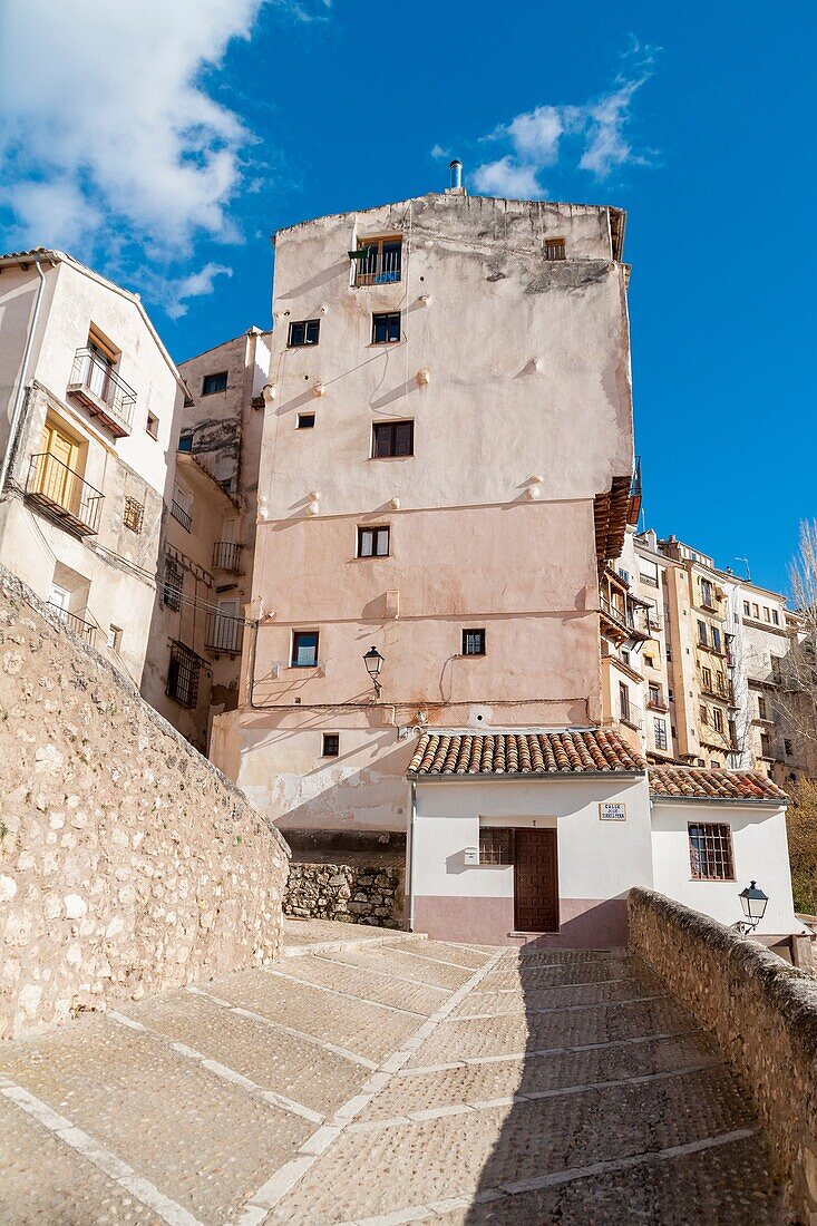 Architecture. City of Cuenca (UNESCO World Heritage Site), Castile-La Mancha, Spain