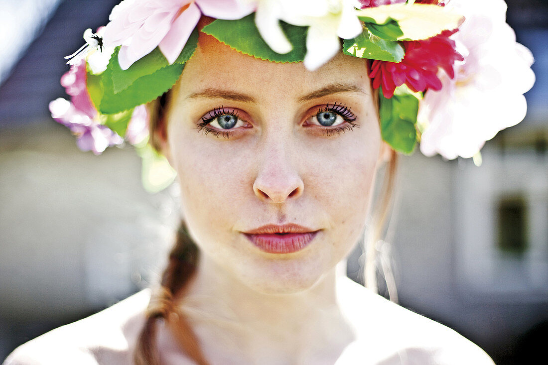 Beautiful Girl Fashion Portrait, Kampina, Boxtel, Noord-Brabant, The Netherlands, Europe.