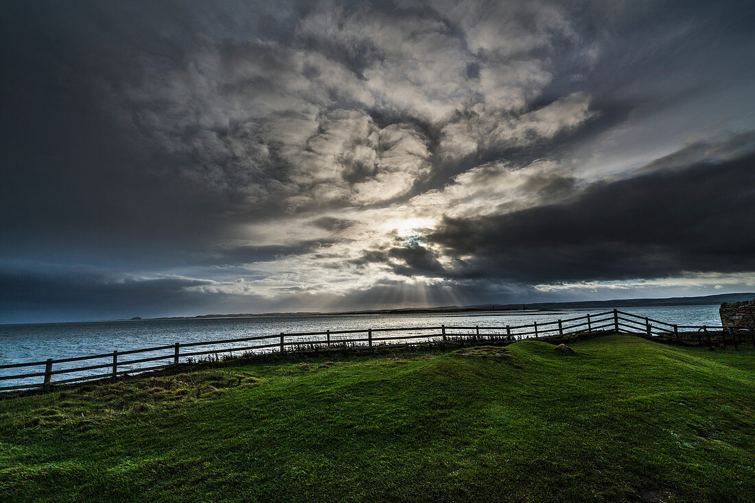 'Holy Island; Lindisfarne, Northumberland, England'